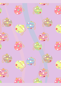 Water balloon02 on light purple
