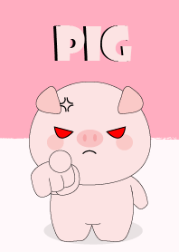 I Love Cute Pink Pig (jp)