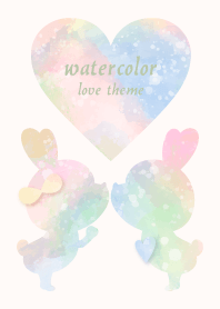 watercolor Love Theme 99