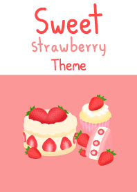 sweet strawberry Theme/color red