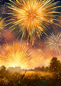 Beautiful Fireworks Theme#665