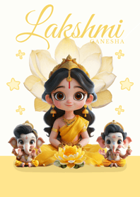 Lakshmi Ganesha Wealthy Successfully