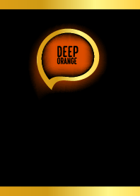 Deep Orange Gold In Black Theme