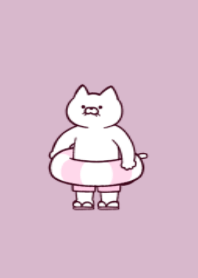 swim ring cat.(dusty colors09)