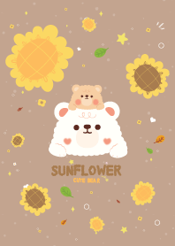Teddy Bear Sunflower Lovely