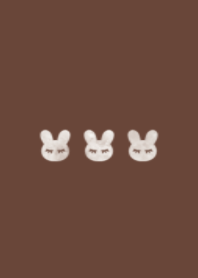 sleeping rabbit.(dusty color6-11)