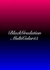 Multicolor gradation black No.4-15