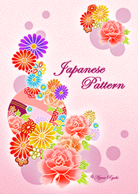 和柄〜Pink〜パターン