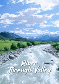 River Through Valley