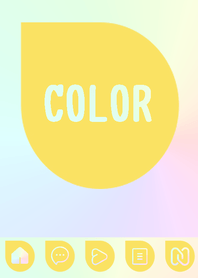 brown color rainbow  J25