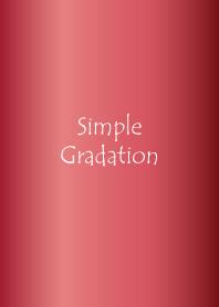 Simple Gradation -GlossyRed-