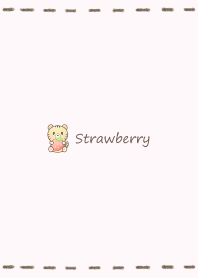 Small Tiger and Ichigo -pink-