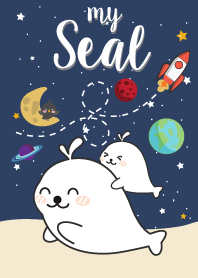 My Seal on Galaxy (Blue Ver.)