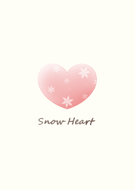 Snow Heart -strawberry-