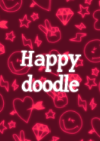 Happy doodle