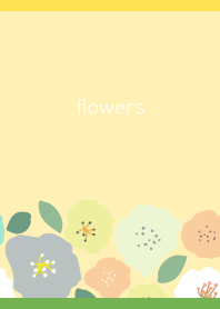 flower and flower on yellow JP