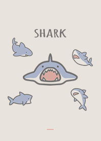 Beige Pink : Shark theme