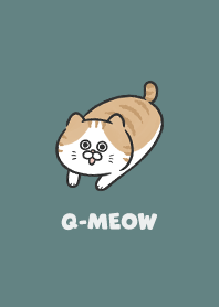 Q-meow6 / cadet blue