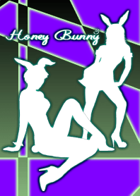Honey Bunny 3 -White & Purple