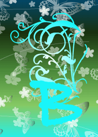 ～イニシャル バタフライ&桜 B～