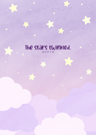 The stars twinkled -PURPLE- 23