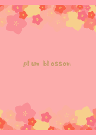 梅の花 薄いピンク