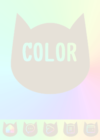 brown color rainbow  N18