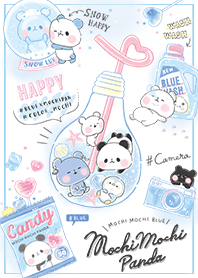 MOCHI MOCHI PANDA -#BLUE-