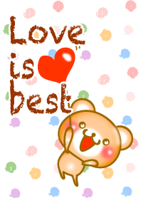 LOVE is BEST kuma