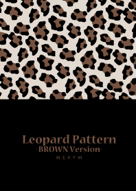 Leopard Pattern-BROWN Version-
