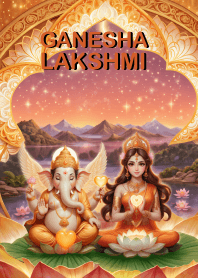 Ganesha-Lakshmi rich, success, Love (JP)