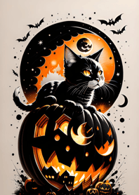 cat halloween 528799