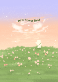 pink flower field :-)