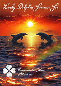 Lucky Dolphin Summer Sea7#