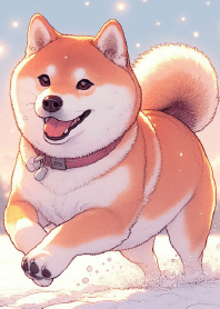 Shiba Snow Adventure