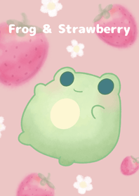 Frog and Strawberry