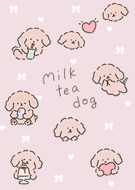 pink Milk Tea Dog 04_2
