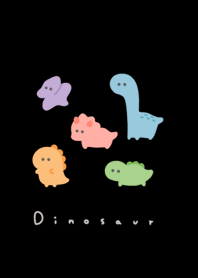 ไดโนเสาร์น่ารัก．black