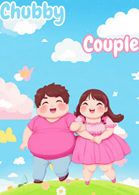 chubby couple