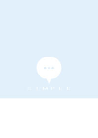 SIMPLE(white blue)V.1802b