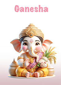 Ganesha: wealth, good health, happiness