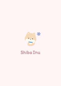 柴犬3結晶[ピンク2]