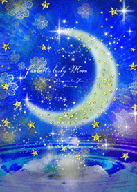 Fantastic lucky Crescent Moon#