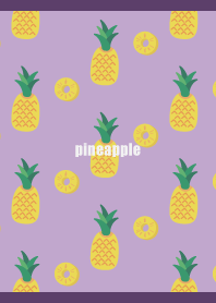 pineapple festival on purple