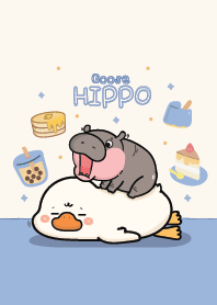 Hippo & Goose Cute :D