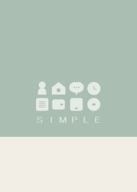 SIMPLE(beige green)V.598b