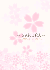 Simple Spring 〜SAKURA〜