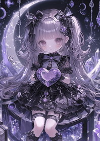 ⭐紫色幻境中的魅影少女❤️