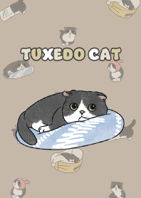 tuxedocat5 - dark tan
