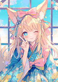 俏皮可人の狐狸女孩❤️